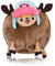 Roffatide Anime One Piece Tony Tony Chopper Plush Toy Pillows Dolls hand warmer Cushion Pillows Kawaii Cartoon Figure Plushies