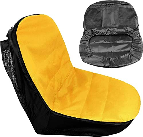 Funda de asiento para cortacésped de 18 pulgadas compatible con John Deere, Craftsman, Cub Cadet, Kubota, funda universal para tractor cortacésped LP92334 (grande)