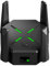 WLAN Verstärker - WLAN Repeater 1200Mbit/s Dual Band 5GHz + 2.4GHz WiFi Repeater mit Repeater/AP Modus Ethernet Anschluss & 4 Antennen Unterstützung WPS WiFi Extender (Schwarz)