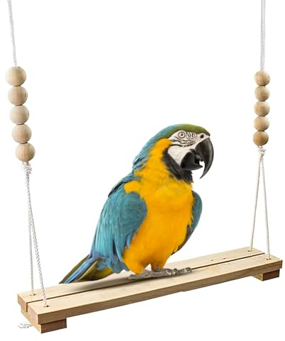 Swing De Poulet | Jouets De Poulet En Bois Naturel Sûr, Besoin De Soins De La Volaille Pour Le Pin Naturel, Offrant Une option Sûr Et Confortable PDi Maisons De Maison Pour Les Poules