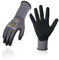 HPHST SF001TS Guantes de trabajo 3 pares de guantes de montaje para hombre y mujer guantes de diseño ergonómico Smart Touch Guantes de jardinería talla 8/M
