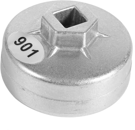 lvifloae 65mm 14 Flauti Chiave per Filtro Olio Moo 901 Chiave per Filtro Olio Auto Presa Strumento di Rimozione 65mm 14 Flauti Tappo per