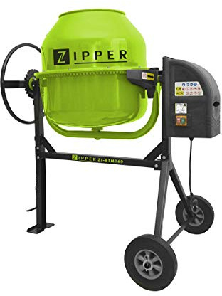 Zipper BTM160 160ltr Concrete Cement Mixer - Cast Iron 650w 240v