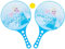 Disney 9801 Strandtennis-Set, Mehrfarbig, 21.5 cm