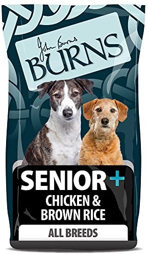 Burns Natural Nutrition Senior + Complete Dry Dog Food Chicken & Brown Rice 6kg