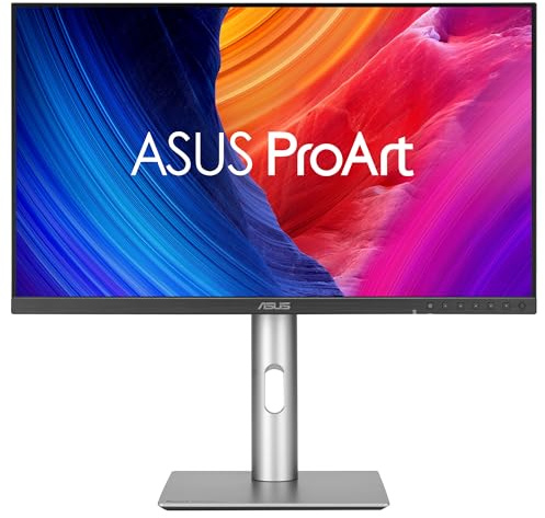 ASUS ProArt PA278CFRV - 27 Zoll WQHD Professioneller Monitor - 16:9 IPS, 2560x1440, 100 Hz - ergon., Pivot, Calman, hohe Farbtreue, DisplayHDR 400 - DP Daisy Chain, HDMI, 96W USB-C, USB-Hub, Speaker