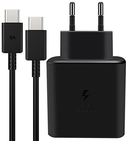 45W Ladegerät USB C Schnellladegerät mit Ladekabel kompatibel mit Samsung S23 S22 S21 Ultra/S22 Plus/Tab S8/Tab S8，Ultra/Tab S8 Plus/Tab S7/Tab S7 FE/Tab S24,S24+ S24 Ultra Netzteil