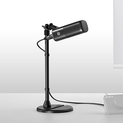 Elgato Podcast-Mikrofonpaket – Dynamisches Mikro, XLR-Kabel, Mikrofonständer, Audio-Komplettlösung für Podcasts & Sprachaufnahme, für alle Schnittstellen/Vorverstärker, einsteigerfreundlich, PC/Mac