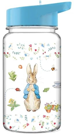 Robert Frederick Children’s Water Bottle Beatrix Potter Design - 500ml and BPA Free - Perfect for Young Children