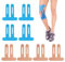 8 Stück Knie Kinesiologie Tape, Kinesiotapes Vorgeschnitten Knie,Kinesiologie Tape,Wasserfestes & Elastisches Physio Tape für Wasserdicht Zum Schutz der Knie Beim Training (Hautfarbe,Blau)