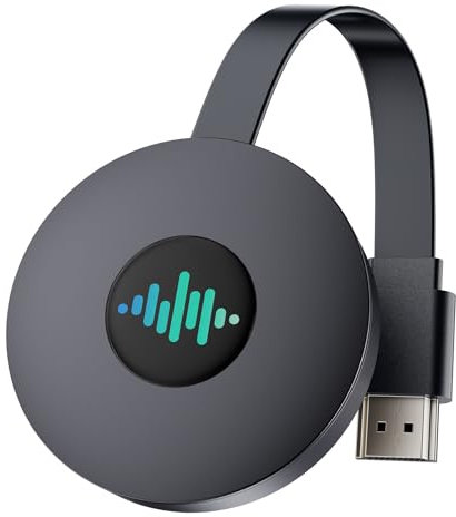 4K Wireless HDMI Dongle, 5G Miracast HDMI dongle, Cast für i-Phone/i-Pad/Android/i-OS zu TV/Monitor (unterstützt Miracast, DLNA, Airplay)