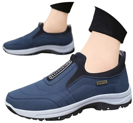Generisch Zapatos de senderismo para hombre, zapatos descalzos, ligeros, trekking, exteriores, tobillos, zapatos de montaña, antideslizantes, zapatillas deportivas ultraligeras para camping