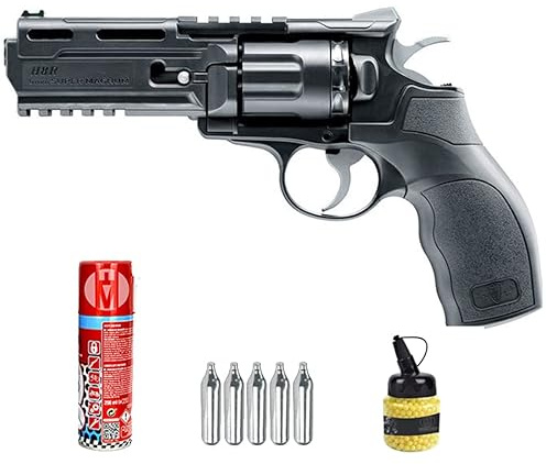 Revolver Elite Force H8R CO2 (6 mm) | Pistola Airsoft (PALLINI in plastica) + Olio + Bombola