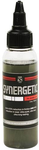 Silca Synergetic Wet Chain Lube | Fastest and Quietest Bike Chain Oil | 59 ml All Conditions Bike Chain Lube | Ultra-High Wearing, Ultra-Quiet & Smooth Bike Lube | Efficient Bicycle Chain Lube