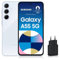 Samsung Galaxy A55 5G, Smartphone Android, 256 Go, Chargeur Secteur Rapide 25W Inclus [Exclusivité Amazon], Smartphone déverrouillé, Bleu, Version FR