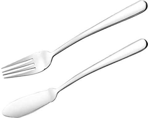 WATIIFUFU Gabelmesser Satz aus Edelstahl, 1 Satz, Ergonomisch, für Steaks