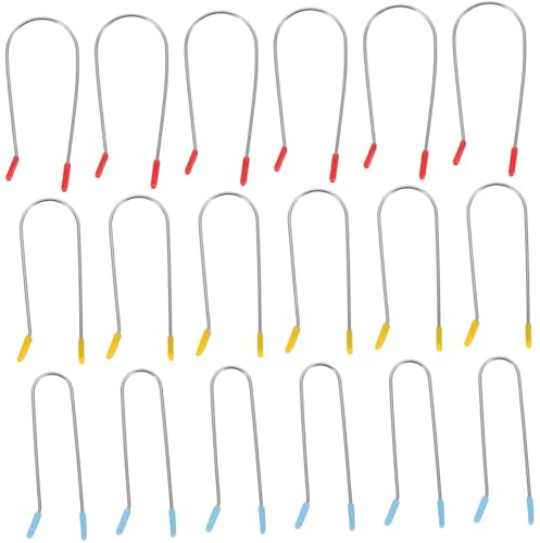 TOYZFRIENDY 24 Pinzas para Rodillos de Pelo, Kit de Permanente Cabello Soporte para Varillas Térmicas, Reducen Daño Capilar, Crean Ondas Definidas, Uso Doméstico y Bricolaje para Cabello Corto