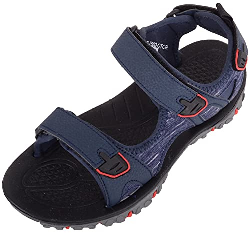 Sandalias deportivas para hombre, ligeras, informales, estilo gladiador, para verano, vacaciones, playa, Navy, 44 EU