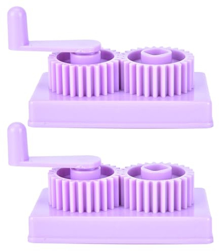 HIAKDOFT Set 2 Strumenti per Quilling Fai da Te Macchina Arricciacarte e Pinzatrice per Carta, Utensili in Plastica per Creazioni 3D, per Artigianato e Decorazioni Natalizie