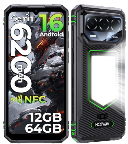 HOTWAV T8 Movil Irrompible 6200mAh Android 16