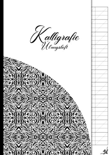 Kalligrafie Übungsheft: Für Erwachsene die das Schönschreiben lernen wollen - Handlettering Übungsheft für Anfänger - Kalligrafie Schreibheft mit 80 ... - Tolle Geschenkidee für Kalligraphen