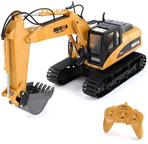 RLS Huina RC-remote control construction excavator Digger 1:14 scale die cast Toy for Boy and Girls