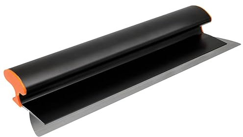 NAJDER Couteau à Plâtre, Couteau à Enduire SOLID PROFESSIONAL, Spatule Enduit Joint, Acier Inoxydable 0,3 mm 650 mm, Professionnel, Parfait pour Plâtrage, Qualité Supérieure