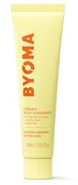 BYOMA Travel Size Creamy Jelly Cleanser (60ml) Hydrating Facial Cleanser for Skin Barrier Repair -Tri-Ceramide Face Wash for All Skin Types - Gently Removes Makeup and Excess Oil