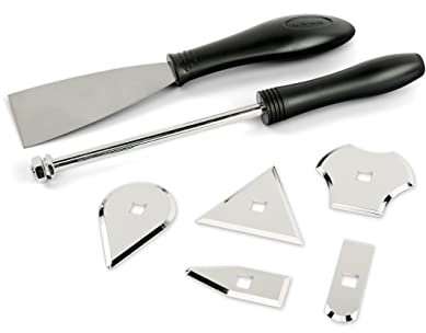 WAGNER Pro Advanced Farbschaber-Set für FURNO Heißluftpistolen inkl. 5 Klingen