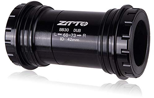ANCLLO Bottom Bracket Bearing, BB30 42mm Press Fit Sealed Bearing Bottom Bracket Shell Width Compatibility For DUB Crankset 68-73mm