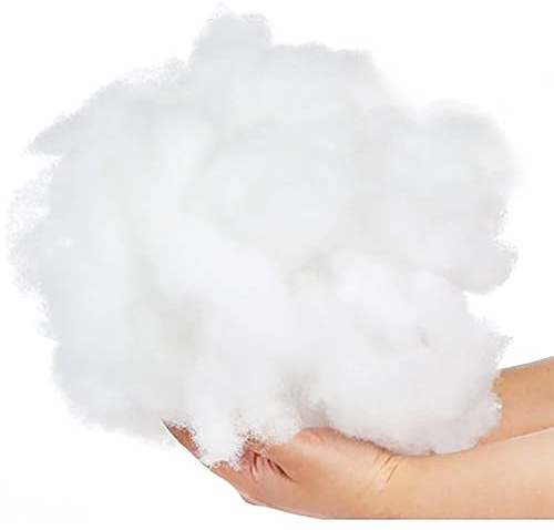 2kg Hollowfibre Filling for Toy Stuffing - Soft Filling for Knitted Toys, Crochet & Crafts, Teddy Bears, Pillows & Cushion Covers - High Grade White Virgin Polyester