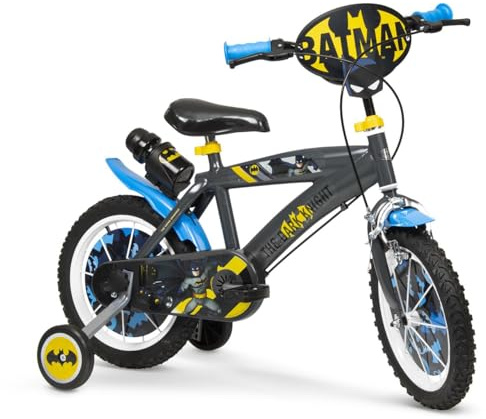 TOIMSA Bicicleta 14 Batman 4/6 Ños, Multicolor, 14913