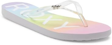 Roxy Sandales Viva Jelly pour femme, Rainbow, 38 EU