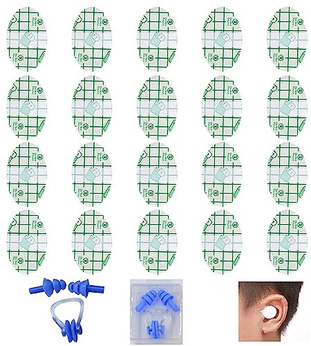 Wasserdicht Ohr Patches,Ohr Aufkleber Wasserdicht Kinder,Wasserdichte Ohr Aufkleber,Baby Wasserdichte Ohraufkleber,Baby Ohr Aufkleber,Einweg Ohr Patch,Ohraufkleber Ohrschutz,für Schwimmen,Dusche,Surf