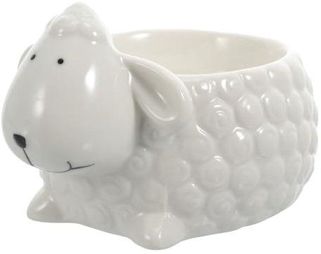 Mobestech 1 Pieza tazón de cerámica de animales cuencos para tazones de porcelana cuenco de gres cubiertos infantiles fruit bowl vajilla para el hogar frutero de ensalada de cerámica