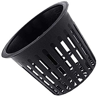 SUIOPPYUW Copas hidropónicas, Maceta de Malla, Cesta para Cultivo de Plantas, Copa de Red de Cultivo Resistente Redonda para el hogar, jardín, Patio de Granja