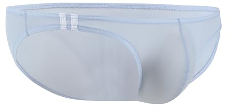 Maiclaice Hombre Seda De Hielo Talle Bajo Bikini Slips Ropa Interior