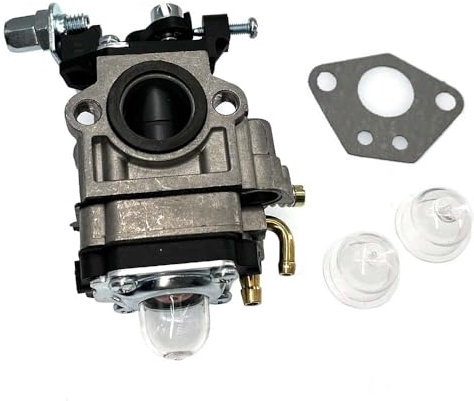 AM 15mm Vergaser mit Dichtung für Florabest FBS 43 A1, FBK 4 B2 4in1 / Parkside PBK 4 A1, PBS 2 A1 Motorsense