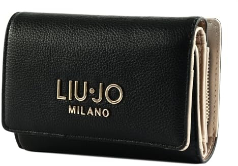Liu Jo Geldbörse Caliwen ECS Trifold Nero schwarz