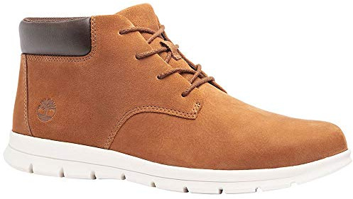Timberland Graydon Leather Chukka, Stivali Uomo, Marrone ( Medium Brown Nubuck), 41.5 EU
