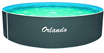 Marimex Orlando Piscina de Pared de Acero para Jardín sin Accesorios, 3,66 x 1,07 m (Cuerpo + Película)
