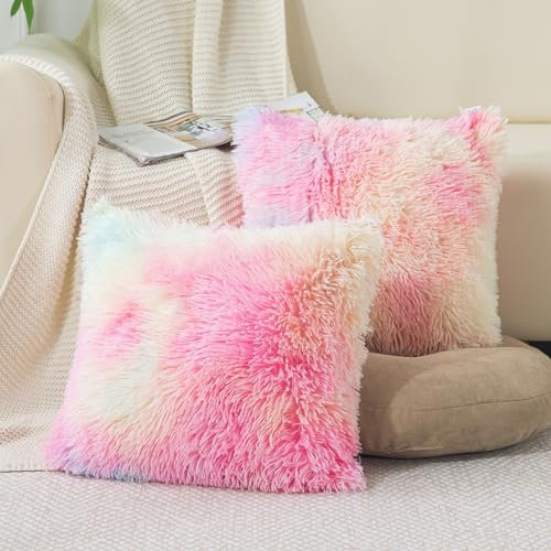 ZTYROLJ 2er Set Kissenbezug 80x80 cm,Microfiber Ultra Weich Kissenbezug mit Reißverschluss, Atmungsaktiv Resistent Kissenbezug 80x80 für Bettwäsche Sofa