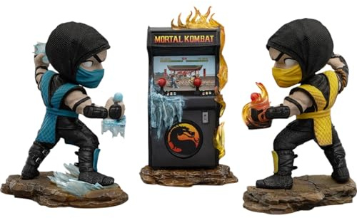Iron Studios Statue Minico Scorpion vs Sub-Zero Arcade Set Mortal Kombat 16 cm