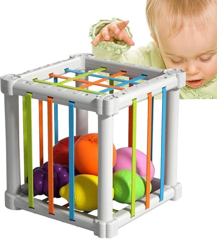 Jouet de tri en forme de T : conteneur sensoriel coloré avec plusieurs formes pour les jeunes enfants | L'activité éducative d'apprentissage précoce améliore les compétences cognitives | Sti