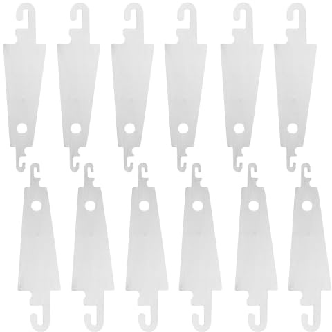 SUPVOX Dispositivo per Infilare Ago da Ricamo a Gancio in Acciaio Inox 100 Pezzi Foro per Fissaggio Strumento per Punto Croce Accessorio per Anziani e Appassionati di Cucito