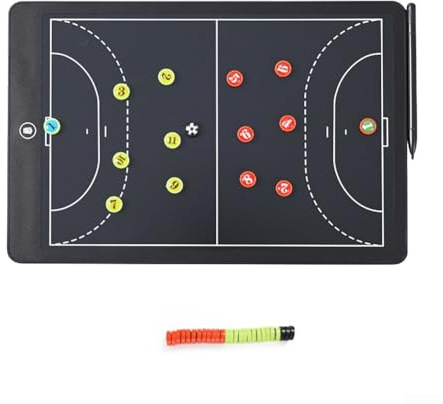 Tavola elettronica per allenatori di calcio, pianificatore strategico di calcio con funzione cancellabile a secco, display portatile per squadre, strumento tattico multi-sport per allenatori
