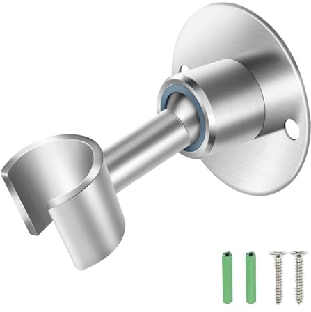 Shower Head Holder Wall Mount,Stainless Steel Handheld Shower Head Holder