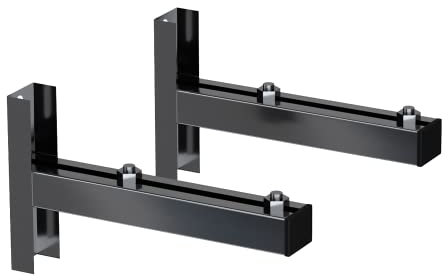 Kratki DW Console murale | ADAM DW L325 Accessoires de cheminée | Robuste, en acier résistant aux acides et aux hautes températures