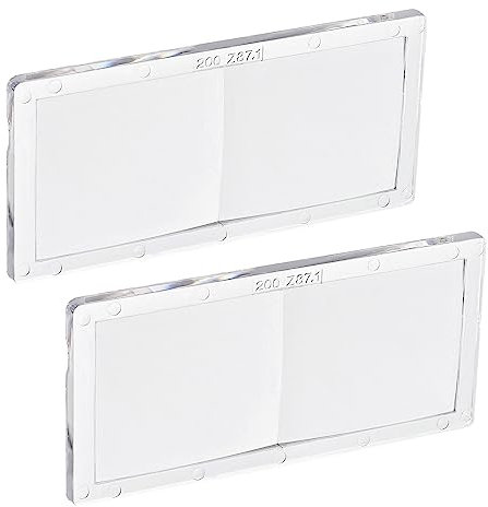 PATIKIL Aumento Lente Soldadura, Paquete 2 PC 2 Dioptrías Lente Aumento para Casco Soldadura