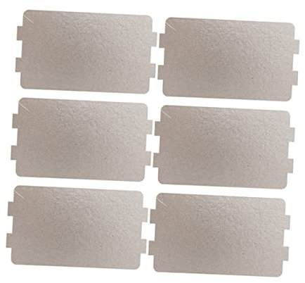 CONGARTENO 6 pezzi Piastra Mica per Forno Copertura Isolante e Protettiva Facile da e Adatta Accessori per Riparazione Elettrodomestici